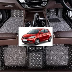 Vahan Expo 7D Mat for Tiago Car Floor Mat (Year: 2016, Black, Faux ...