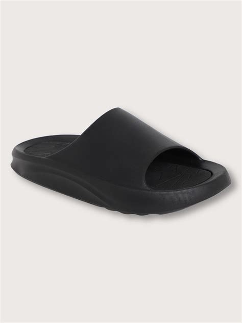 Shop Antony Morato Men Open Toe Rubber Sliders Online – Iconic India