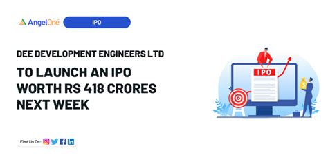 Dee Development Engineers IPO to Launch Next Week | Angel One