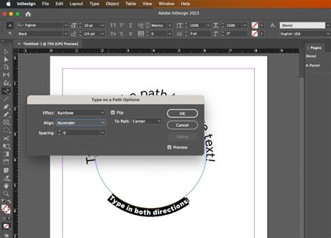 Image result for How to Slant Text in InDesign