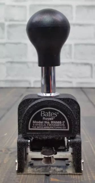 Image result for Bates Stamp Machine