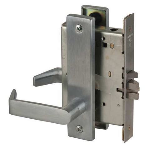 Schlage Lever Lockset, Mechanical, Classroom, Grd.1 L9070P 06L 626 C123 ...