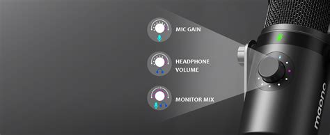 MAONO Dynamic Microphone, USB/XLR Podcast PC Microphone with Software ...