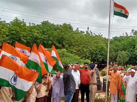 In Surajpar and Dayapar of Kutch, the villagers paid homage to the ...