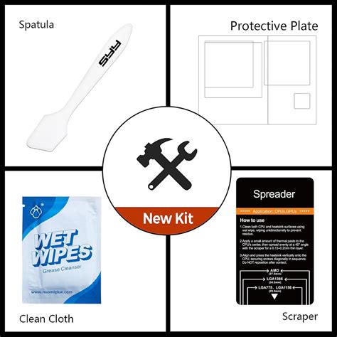 SYY Thermal Paste with Tool kit, 80 Grams CPU Paste India | Ubuy