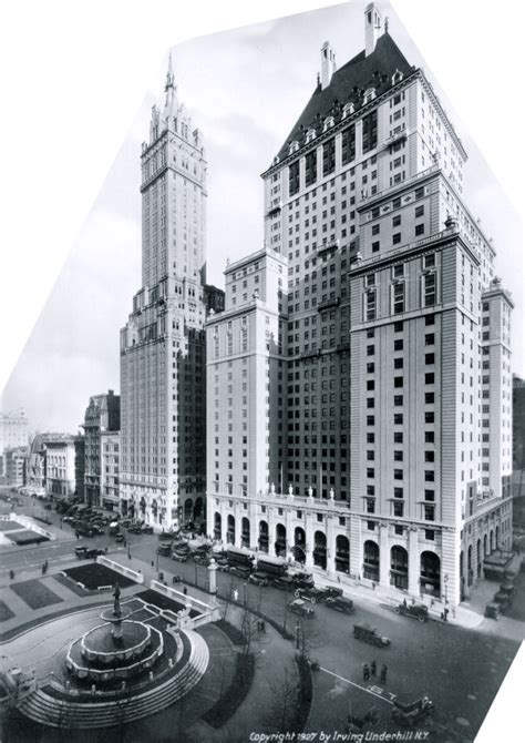 Hotels of Fifth Avenue, Grand Army Plaza - 1927