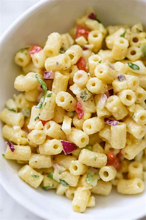 Elbow Macaroni Salad Tuna Macaroni Salad And Easy And Delicious