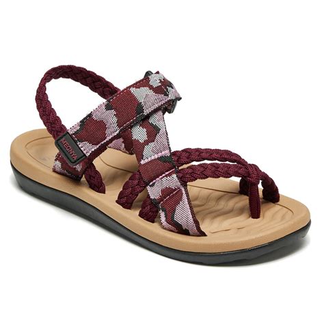 MEGNYA Comfortable Arch Support Hiking Sandals for Women, Outdoor Arch ...