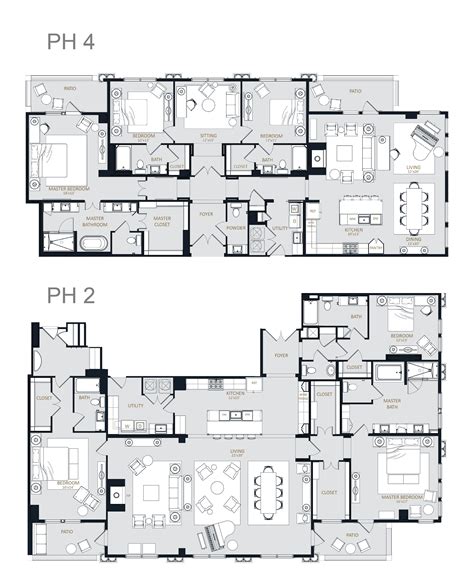 Luxury Small Apartment Floor Plan