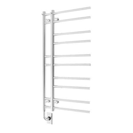 ICO Bath E91103 Tuzio Ortona 19-1/2"W x 37"H 120 V Plug-In Stainless ...