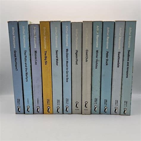 Arthur Ransome Books Swallows & Amazons Series - Puffin Books C1970s - Etsy