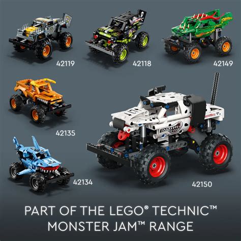 LEGO Technic Monster Jam Monster Mutt Dalmatian Building Toy Set, 244 ...