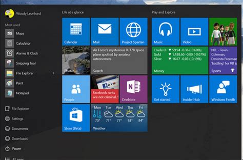 Image result for Start Menu Tiles