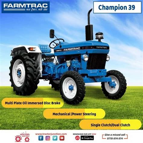 Escorts Farmtrac Tractors - Escorts Farmtrac Champion 39, 40 HP, 2WD ...