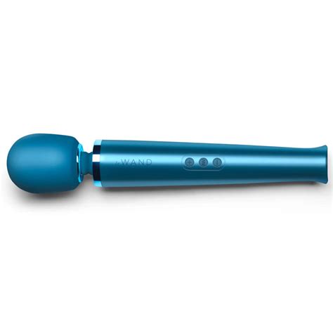 Le Wand Rechargeable Vibrating Massager Pacific Blue - Teaserbox