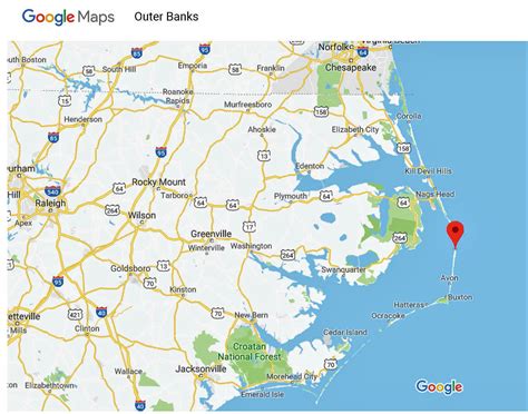 Outer Banks – Google Maps2 | Ocracoke Observer