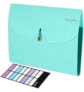 NISUN 24 Pockets File Organizer, Expanding File Plastic Letter Size ...