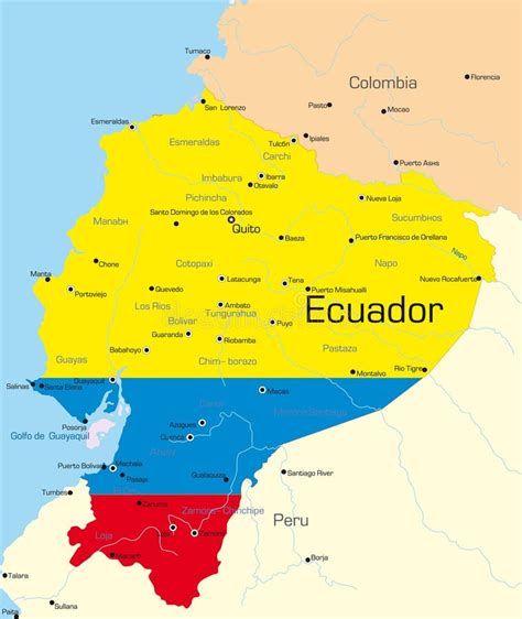 厄瓜多尔映射 向量例证. 插画 包括有 秘鲁, 北部, 模式, 亚马逊, 面包渣, 地球, 边境, 福克兰 - 11053486