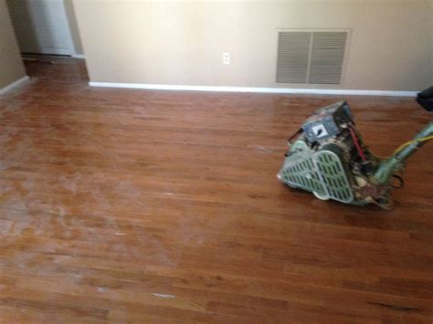 Refinishing a Cupped Wood Floor in Mandarin