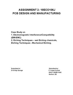 Lab manual - ESPD - Experiment No: 1 P-N JUNCTION DIODE CHARACTERISTICS ...