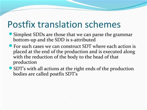 Image result for Application of Syntax Directed Translation