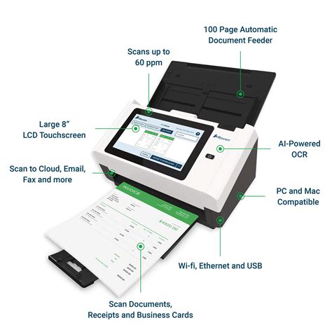 Buy Raven Pro Document Scanner - Huge Touchscreen, High Speed Color ...