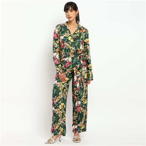 Buy Tropical Floral Co-Ord Set from The Ulluu