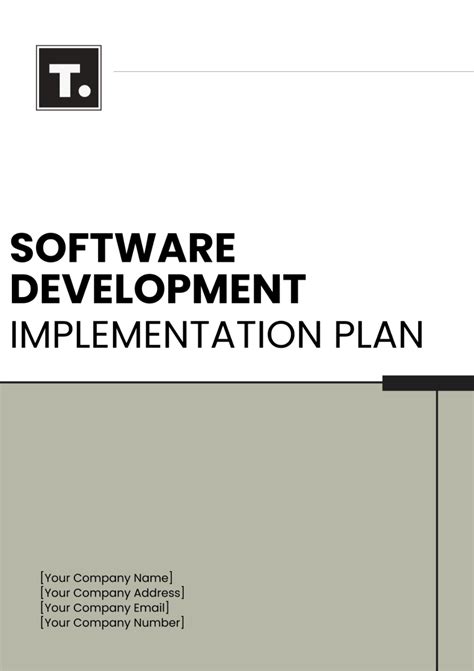 Image result for Application Implementation Plan Example