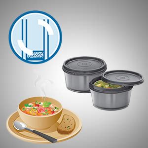 Buy Milton Nutri Stainless Steel Insulated Tiffin Set, 320ml, Set of 2 ...