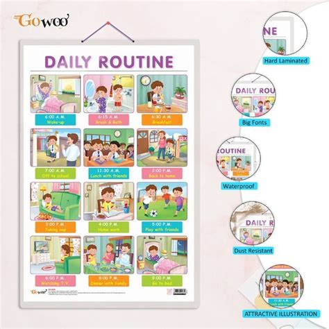 Daily Routine Time Chart 的图像结果