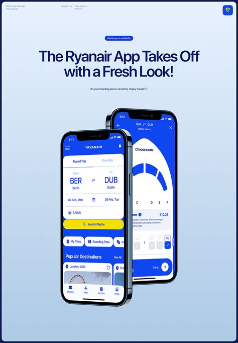 Ryanair App — Redesign Concept :: Behance