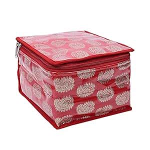 Kuber Industries Jewellery Storage Bag | Carry Printed PVC Laminated ...