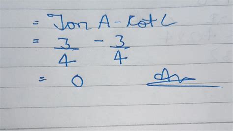 In 4ABC right angled at B, if sinA= 3/5, find tan A - cot C - Brainly.in