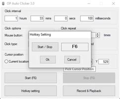 Op Auto Clicker 3.0 Sourceforge.net 的图像结果