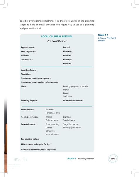 The Stages of Event Planning - Event Management - ثالث ثانوي - المنهج السعودي