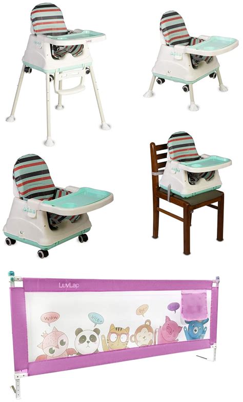Buy LuvLap 3in1 High Chair for Baby/Kids, Toddler Feeding Booster Seat ...
