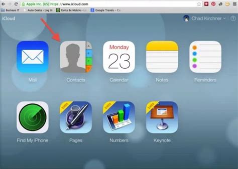 Backup te maken van iCloud Contacten
