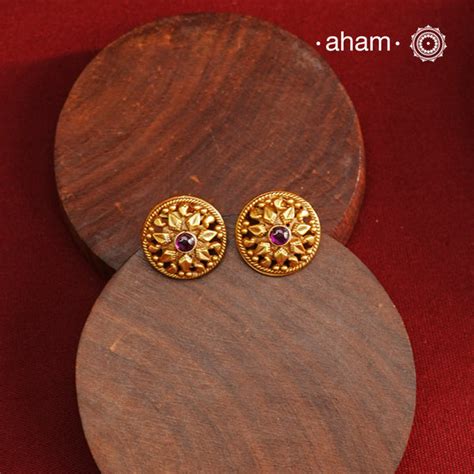 Studs – aham jewellery | handcrafted silver jewellery
