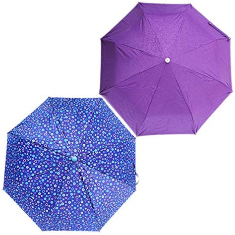 RAINPOPSON 3 Fold Umbrella for Women & 3 Fold Umbrella for Men Combo ...