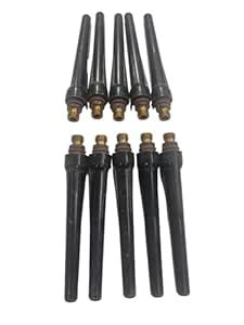 METAPOD Long Back Cap for TIG Welding Torch – Pack of 10 (57 Y02, Long ...