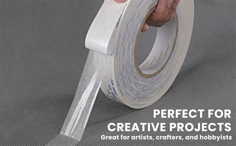 D-fix® Double Side Tissue Tape - 50 Meters in Length - 24mm / 1" Width ...