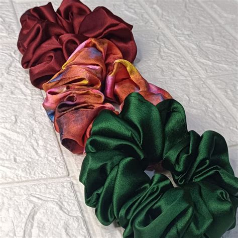 Satin Scrunchies | Curly Sisters India