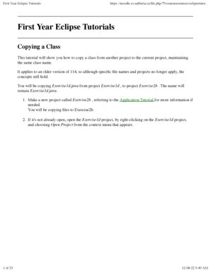 Image result for Eclipse Tutorials for Beginners PDF