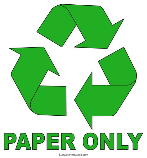 Recycle Symbols and Signs (Printable Logos and Icons) - DIY ...