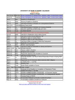 UNIVERSITY OF MIAMI ACADEMIC CALENDAR SPRING 2021 / university-of-miami ...