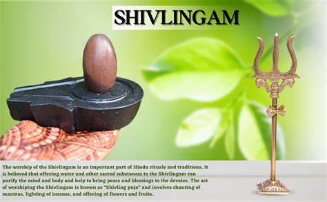 SHIVDEV CRAFT Narmadeshwar Shivling with Jaldhara Abhishekam Set Stand ...