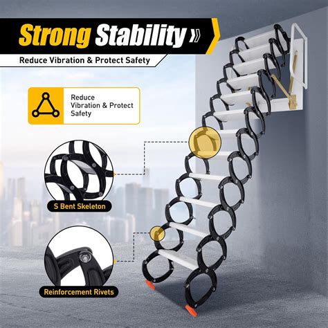 Pull Down 12 Steps Attic Stairs, Attic Ladder Pull Australia | Ubuy