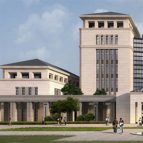 Architecture 048 -Library building 3D Model