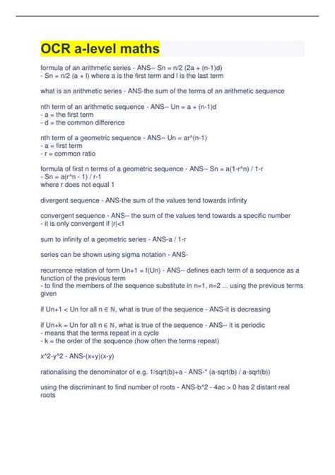Image result for OCR a Level Maths Large Data Set