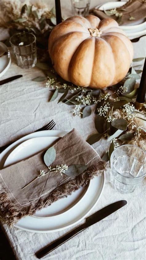 23 gorgeous thanksgiving tablescapes table setting ideas – Artofit